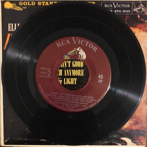 ***Free*** Duke Ellington Vinyl 45 Record - Picture 6 of 6